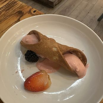 Acqua E Farina - Strawberry cannoli - Italian Near Me - Chula Vista, California