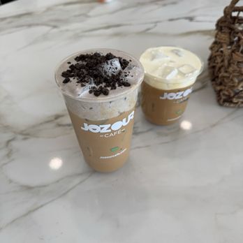 Jozour Cafe - Cookies n cream latte - Coffee & Tea Near Me - Braintree, Massachusetts Jozour Cafe - Cookies n cream latte - Coffee & Tea Near Me - Braintree, Massachusetts