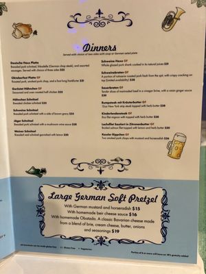 Menu photo 1 Schnitzel Platz Glendale Heights, IL