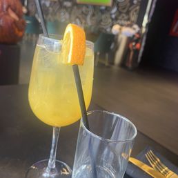Special Brunch Drink and sparkling water Special Brunch Drink and sparkling water