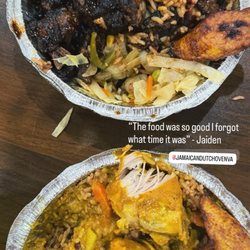 Dutch Oven Jamaican Restaurant and Market - Oxtail and Curry Chicken