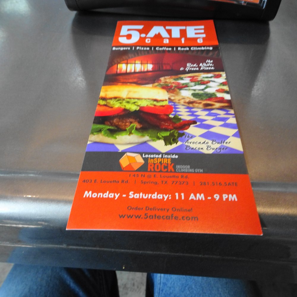 5 Ate Cafe - Pizza Near Me - Spring, Texas
