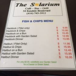 The Solarium Cafe Bar & Grill