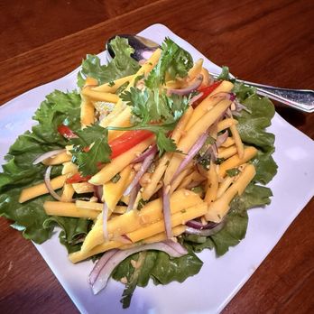 Bahn Thai Restaurant - Mango Salad - Thai Near Me - Burlington, Ontario