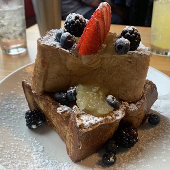 The Universal - Custard Toast - lacked syrup but amazing flavor!!! - Breakfast & Brunch Near Me - Denver, Colorado