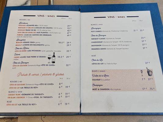 Menu photo 8 La Jacobine Paris, 75 Menu photo 8 La Jacobine Paris, 75