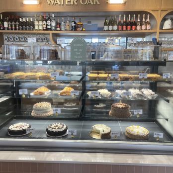 Water Oak Cafe & Bakery - Pastry case, part 1 - Patisserie/Cake Shop Near Me - Webster, Texas Water Oak Cafe & Bakery - Pastry case, part 1 - Patisserie/Cake Shop Near Me - Webster, Texas