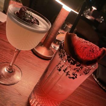 MILA Restaurant - MILA Paloma(red) & Natsu Mori. DRINKS - Mediterranean Near Me - Miami Beach, Florida MILA Restaurant - MILA Paloma(red) & Natsu Mori. DRINKS - Mediterranean Near Me - Miami Beach, Florida