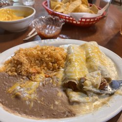 CW’s Authentic Tex-Mex Cuisine - Chicken enchiladas
