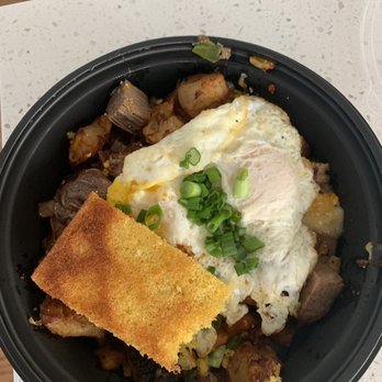 Four Friends Kitchen - Brisket hash to go - Southern Near Me - Denver, Colorado Four Friends Kitchen - Brisket hash to go - Southern Near Me - Denver, Colorado
