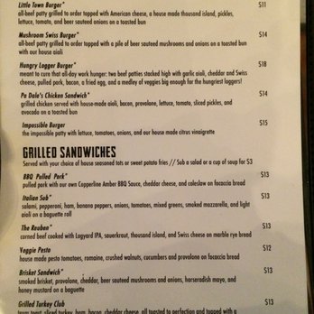 Backwoods Brewing - Menu - Breweries Near Me - Portland, Oregon