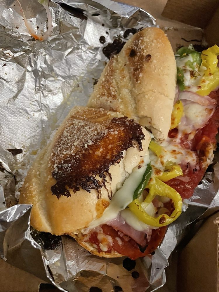 Food from Cousin Vinny's Pizza