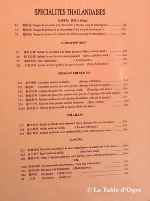 Menu photo 6 Les Trois Bonheurs Paris, 75