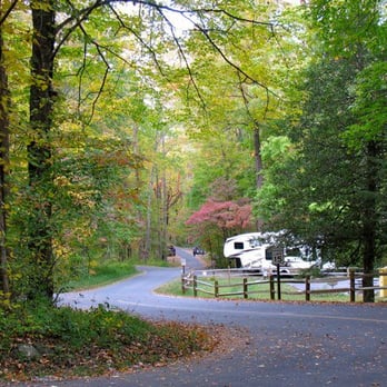 Cosby Campground - one of the Cosby campgrounds roads 2011 - Recreation Centers Near Me - Hartford, Tennessee
