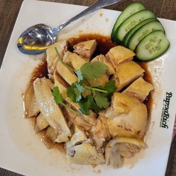 PappaRich - Hainese chicken - Malaysian Near Me - Houston, Texas