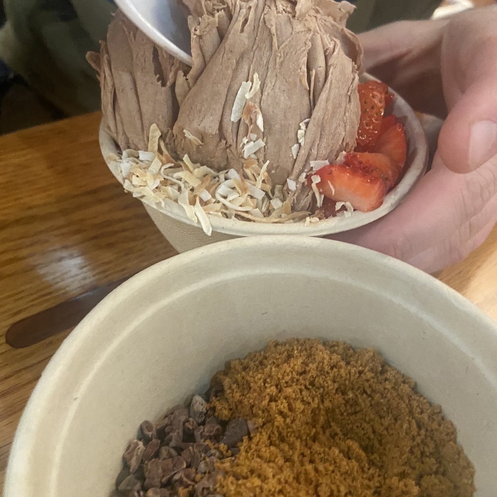 Coconut cream all the toppings Coconut cream all the toppings