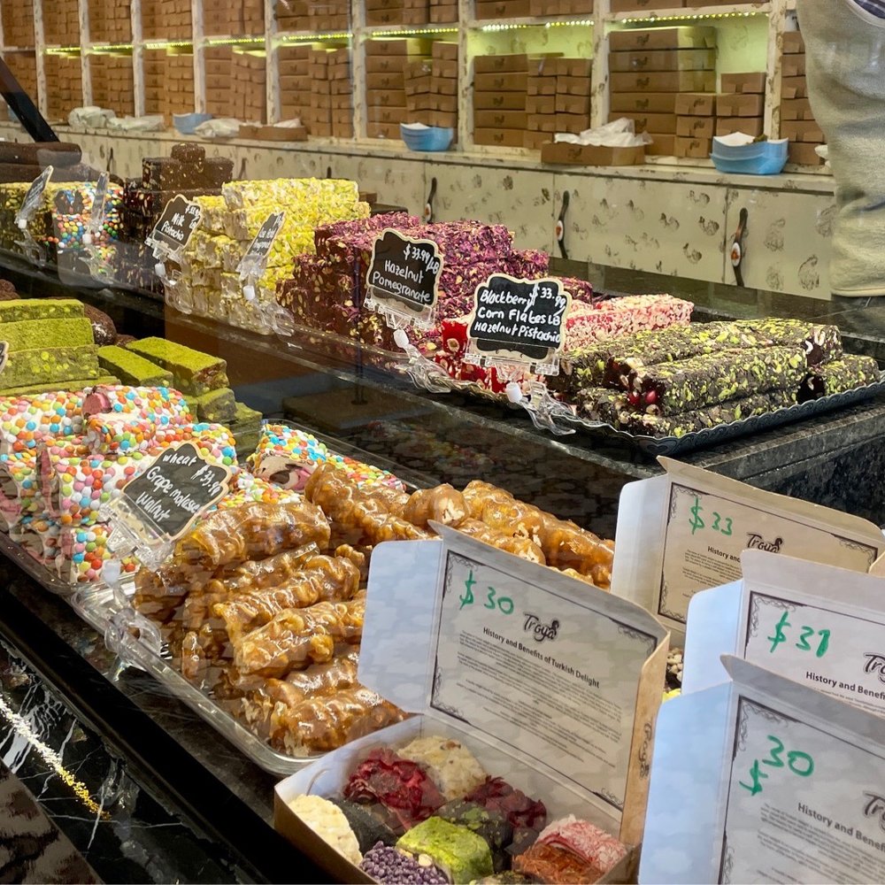 Troya - Another view of Turkish Delights - Desserts Near Me - Monterey, California Troya - Another view of Turkish Delights - Desserts Near Me - Monterey, California