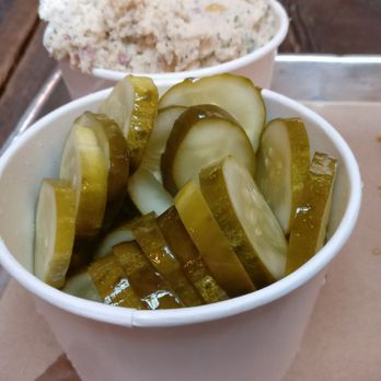 Hometown Bar-B-Que - Whiskey Sour Pickles - Barbeque Near Me - Brooklyn, New York