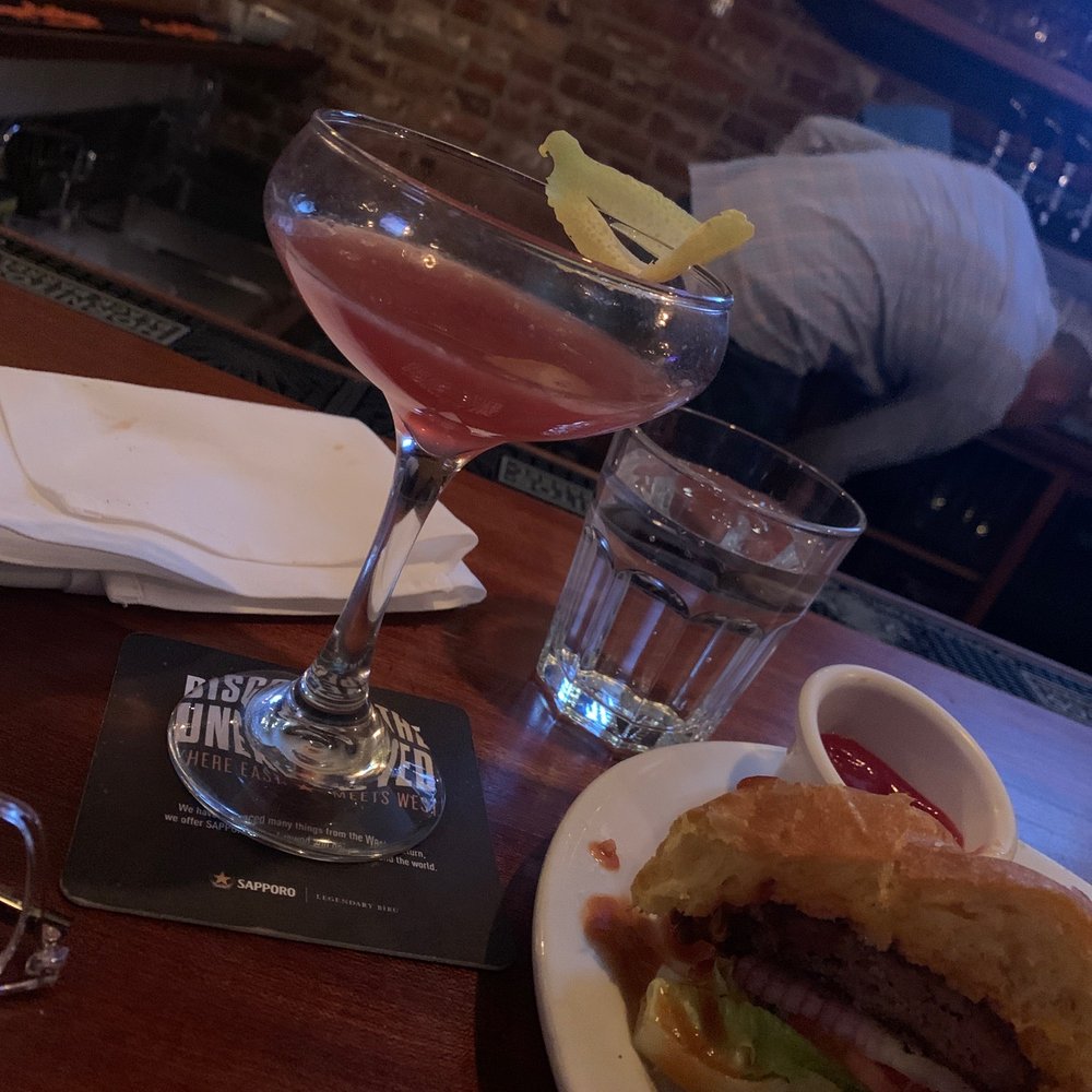 2637brew - Bar area. That's a Jack Rose! - Bars Near Me - Philadelphia, Pennsylvania