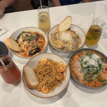 dPlace Steak & Pasta - The spread - Steakhouses Near Me - Fullerton, California