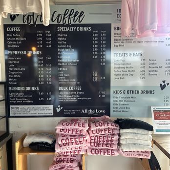 Love Coffee - Menu - Coffee & Tea Near Me - Lee's Summit, Missouri Love Coffee - Menu - Coffee & Tea Near Me - Lee's Summit, Missouri