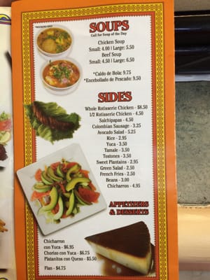 Menu photo 1 Mr Pio Pio Albany, NY