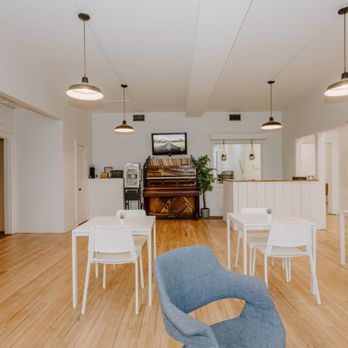 Three One Three - East Nashville - Cafe Room (communal space) - Shared Office Spaces Near Me - Nashville, Tennessee Three One Three - East Nashville - Cafe Room (communal space) - Shared Office Spaces Near Me - Nashville, Tennessee