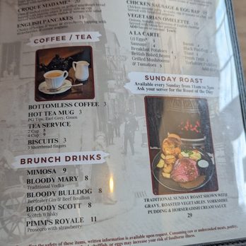 Hawk & Griffin - Menu 4 - Pubs Near Me - Vienna, Virginia
