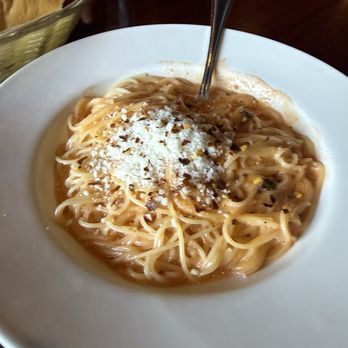 Cafe Italia - Angel hair with vodka sauce - Italian Near Me - Grapevine, Texas