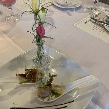 Savory Grille - Complimentary appetizers: Tai chicken - New American Near Me - Macungie, Pennsylvania