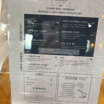 907 Bagel - Menu - Bagels Near Me - Whittier, Alaska