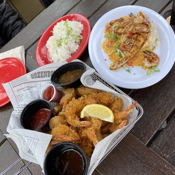 Bubba Gump Shrimp - Shrimpers Heaven & Bourbon Street Mahi Mahi - Seafood Near Me - Monterey, California Bubba Gump Shrimp - Shrimpers Heaven & Bourbon Street Mahi Mahi - Seafood Near Me - Monterey, California
