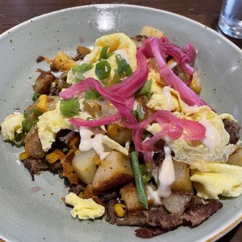 First Watch - Shishito brisket hash - Breakfast & Brunch Near Me - Cary, North Carolina First Watch - Shishito brisket hash - Breakfast & Brunch Near Me - Cary, North Carolina