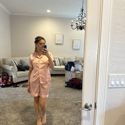 Bunzies Organic Spray Tanning - 2 days after setting before the wedding