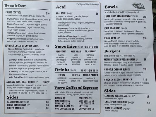 Menu photo 2 The Truck Stop Culver City, CA