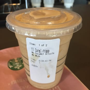 Starbucks - No whip and drizzle. Thank uuuu very much. - Coffee & Tea Near Me - Hampton, Virginia