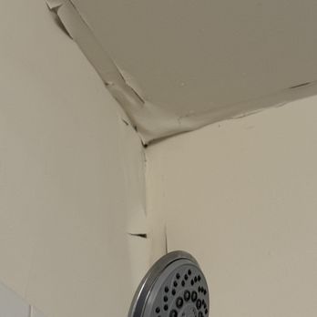 PMC Property Group - Ceiling in my shower. Simply worsening over the 4 years I have been here. - Apartments Near Me - Pittsburgh, Pennsylvania PMC Property Group - Ceiling in my shower. Simply worsening over the 4 years I have been here. - Apartments Near Me - Pittsburgh, Pennsylvania