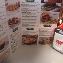 Big Moe’s - Green menu
