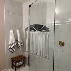 Wood Kitchen And Bath - Walk in shower