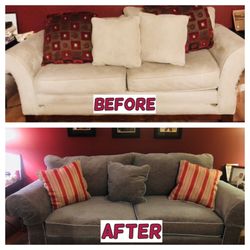 Nesbitt Upholstery - Knowing I have a cat, Mr. Nesbitt threw in some customized removable arm covers!