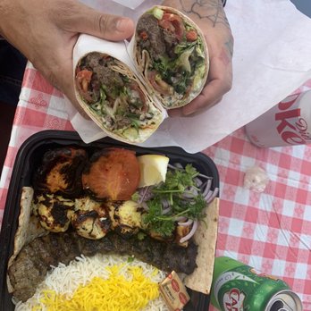 Wrap N Kabob - Combo kabob plate and steak Chimichurri wrap! - Kebab Near Me - San Rafael, California Wrap N Kabob - Combo kabob plate and steak Chimichurri wrap! - Kebab Near Me - San Rafael, California