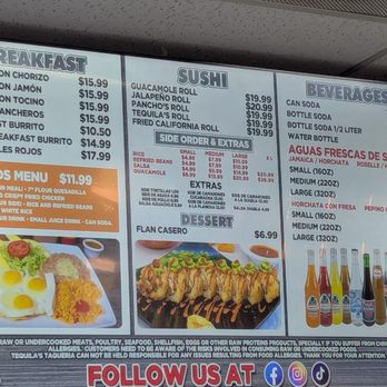 Tequila's Taqueria - Menu - Mexican Near Me - San Jose, California Tequila's Taqueria - Menu - Mexican Near Me - San Jose, California