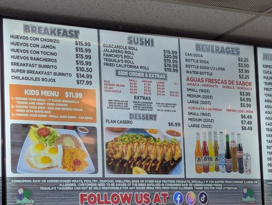 Menu photo 4 Tequila's Taqueria San Jose, CA Menu photo 4 Tequila's Taqueria San Jose, CA