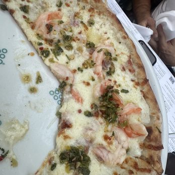 Sixty Vines - Shrimp and bacon pizza - New American Near Me - Miami, Florida Sixty Vines - Shrimp and bacon pizza - New American Near Me - Miami, Florida
