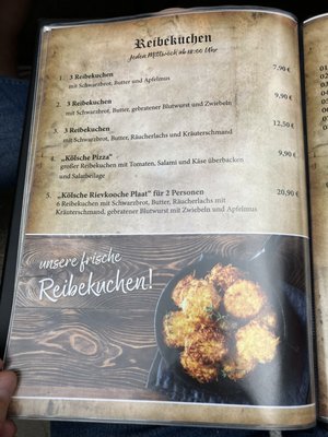 Menu photo 6 Em Altertümche Cologne, NW Menu photo 6 Em Altertümche Cologne, NW