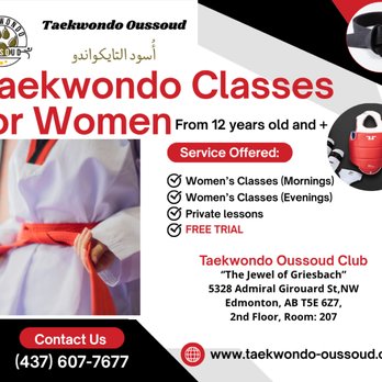 Taekwondo Oussoud - TKD for Women - Taekwondo Near Me - Edmonton, Alberta Taekwondo Oussoud - TKD for Women - Taekwondo Near Me - Edmonton, Alberta