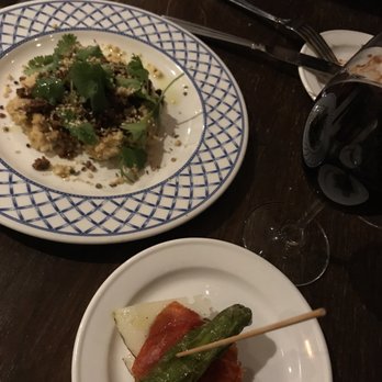 La Cuchara - Lamb and couscous, Serrano ham and pepper - Basque Near Me - Baltimore, Maryland