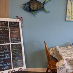 Bourne Appetit - Side menu with fish