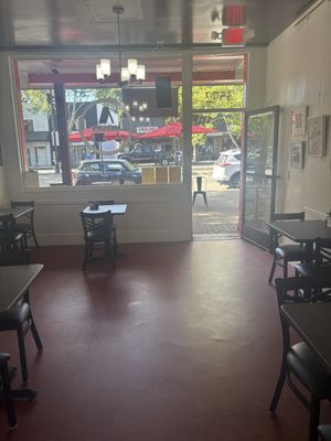 Abe's Café. by null