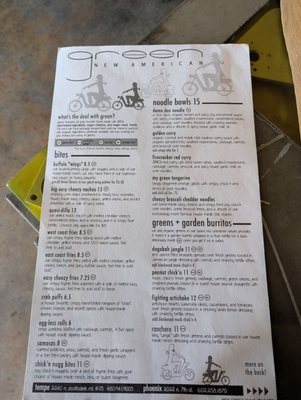 Menu photo 7 Green New American Vegetarian Tempe, AZ Menu photo 7 Green New American Vegetarian Tempe, AZ